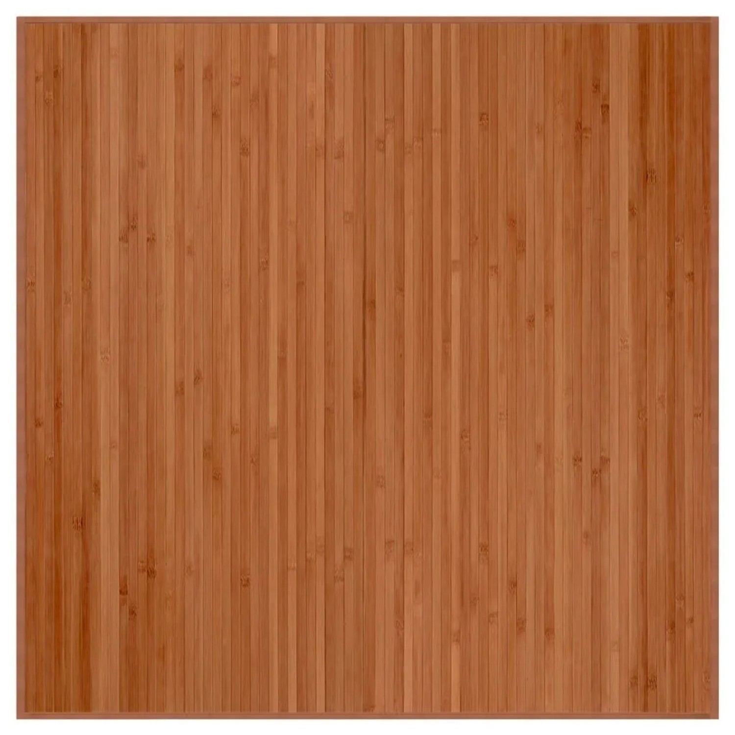 vidaXL Teppich Quadratisch Braun 100x100 cm Bambus 376938 günstig online kaufen