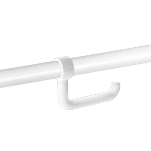 Delabie WC-Papierhalter für Stützgriff Ø 32–34 mm Nylon weiß