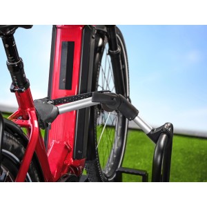 Eufab Strap-Rahmenhalter, verstellbar, 40 cm, zur Befestigung von Fahrrädern am Heckträger.