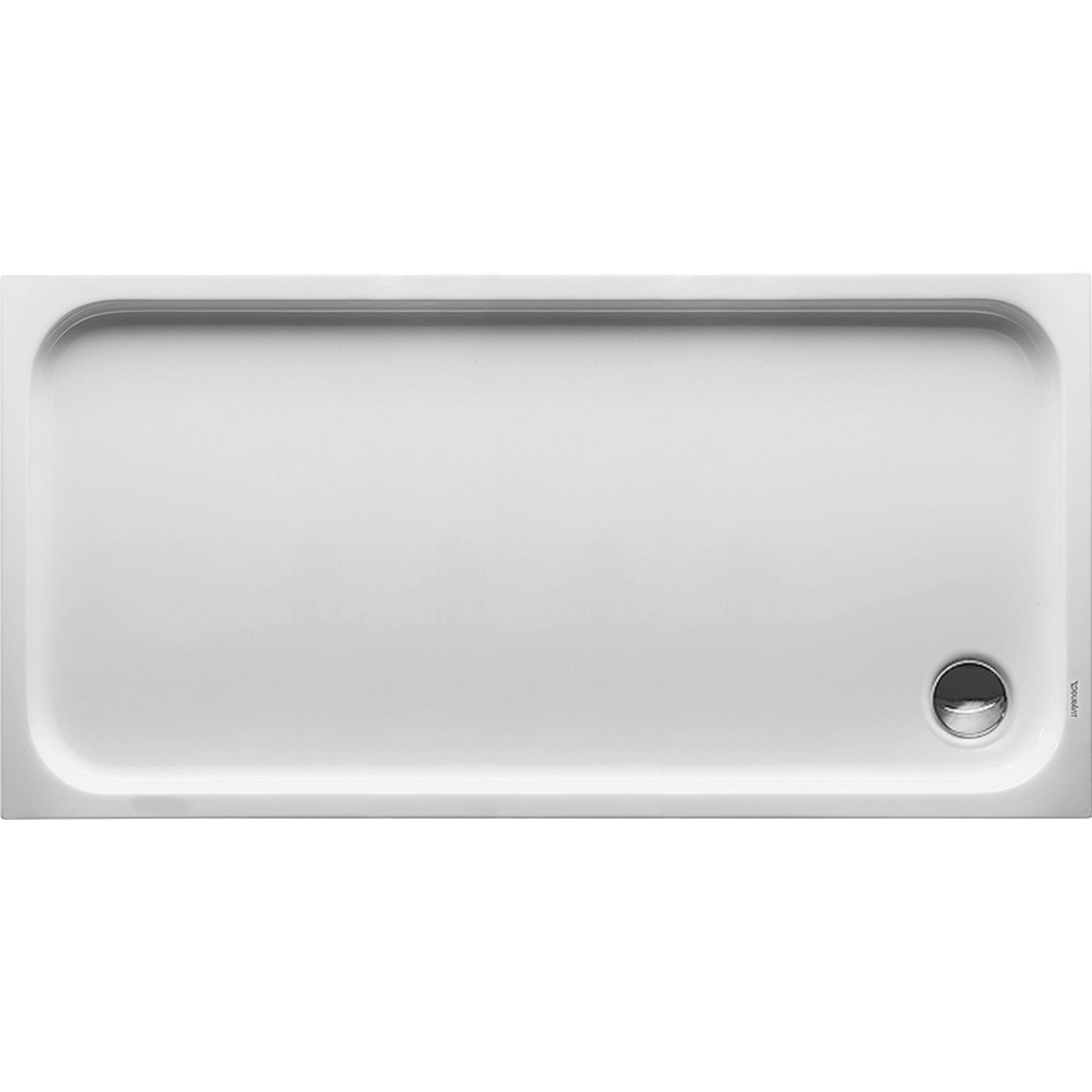 Duravit Duschwanne D-Code 150 cm x 75 cm x 8,5 cm Antislip Weiß