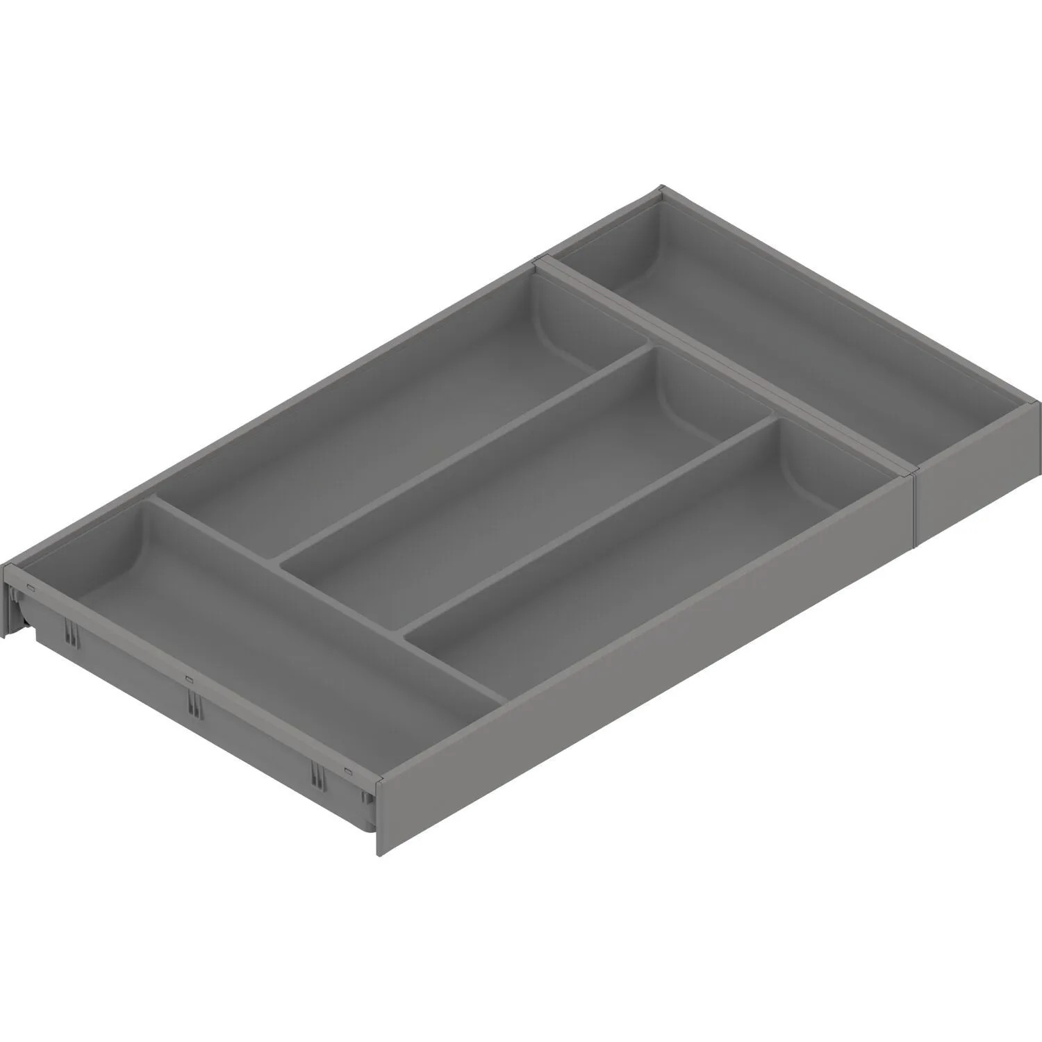Blum Besteckkasten Ambia-Line 524x300x50 mm Besteckeinsatz Stahl Indiumgrau Matt