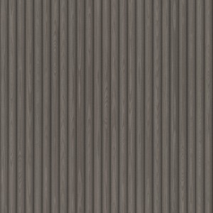 Schöner Wohnen Akustikpaneele in Schwarz mit Holzoptik, geeignet als Vliestapete für Wandgestaltung.