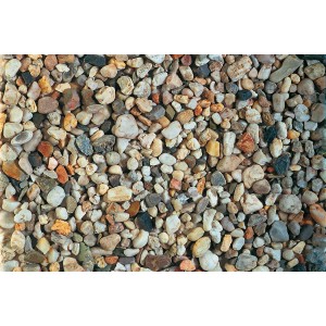 Bunter Quarzkies (2-5 mm) als Zierkies für Garten & Haus. Naturprodukt im 25 kg Sack.