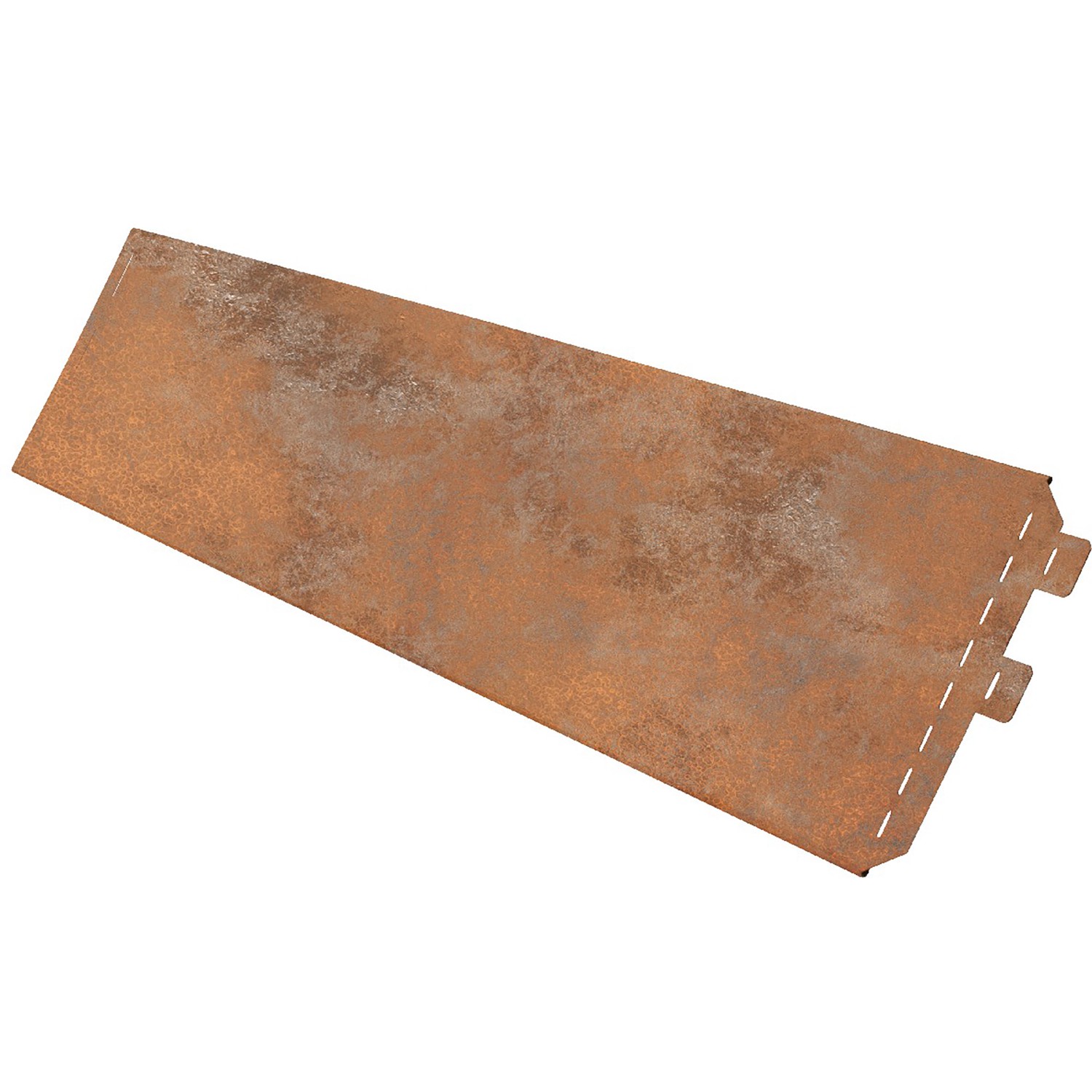 Rasenkante Easy Rost-Braun Schwarzst. 0,75 mm L 96 x H 12 cm