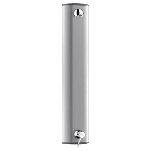Delabie Dusch-Element SECURITHERM Thermostat sequentiell, Aufputz, chromierter Brausekopf