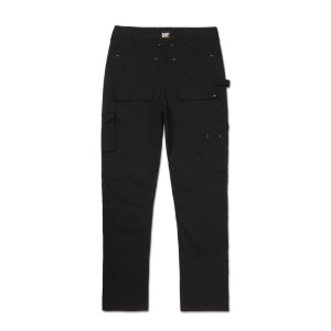 Schwarze Cat Arbeitshose Nexus Stretch Gr. 32/32 mit Taschen und Hammerschlaufe.