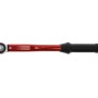 Gedore Drehmomentschlüssel R68900100, 20-100 Nm, mit rotem Griff und schwarzem Handgriff.
