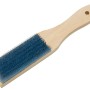 LUX Feilenbürste Comfort mit Drahtborsten und Holzgriff (10x4cm) für Feinarbeiten.