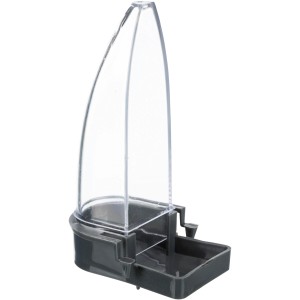 Trixie Tränke und Futterspender, 90 ml, für Vogelkäfige und Volieren.