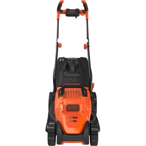 Black+Decker Elektro-Rasenmäher BEMW461BH, 1400 W, 34 cm Schnittbreite, orange/schwarz.