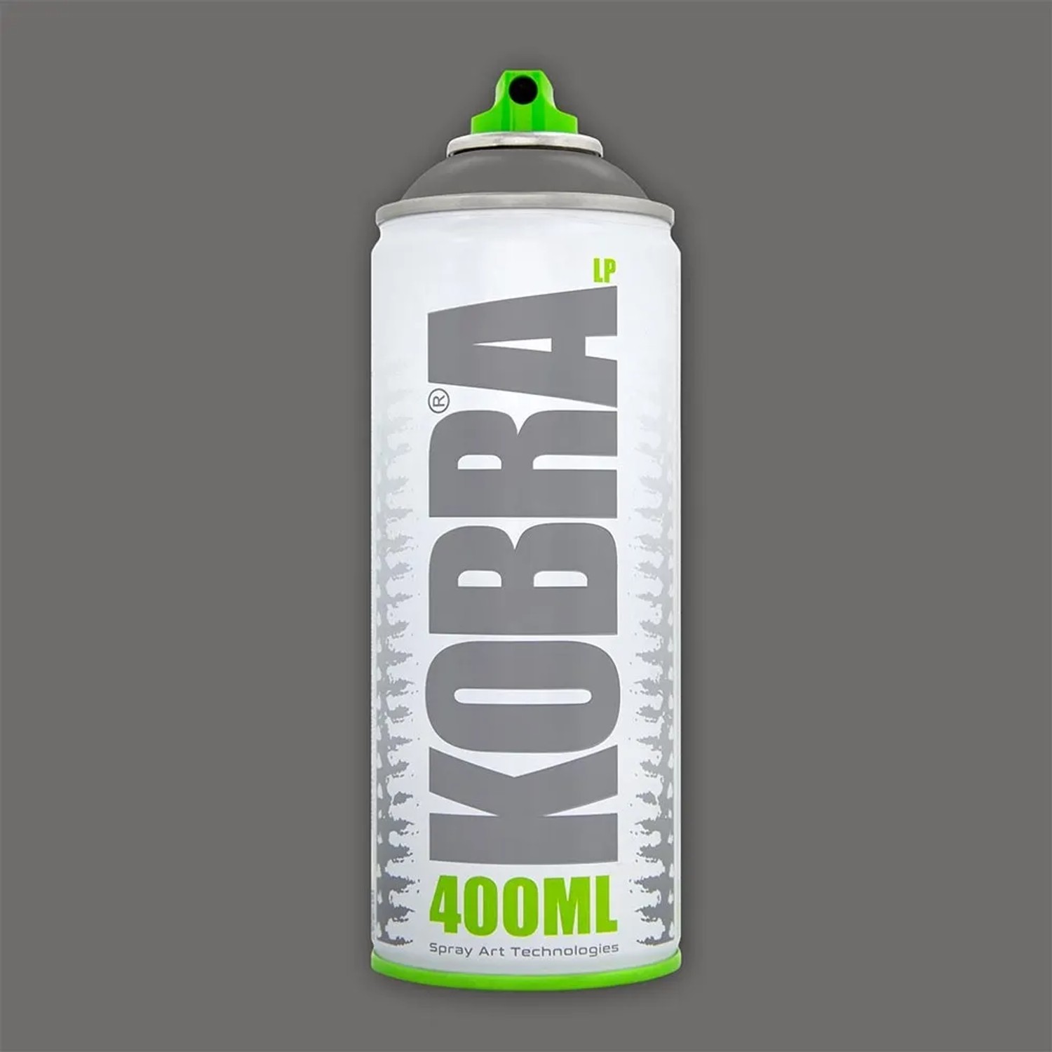 Kobra LP Buntlack Spray 400ml in Mausgrau Matt. Sprühdose für DIY-Projekte.