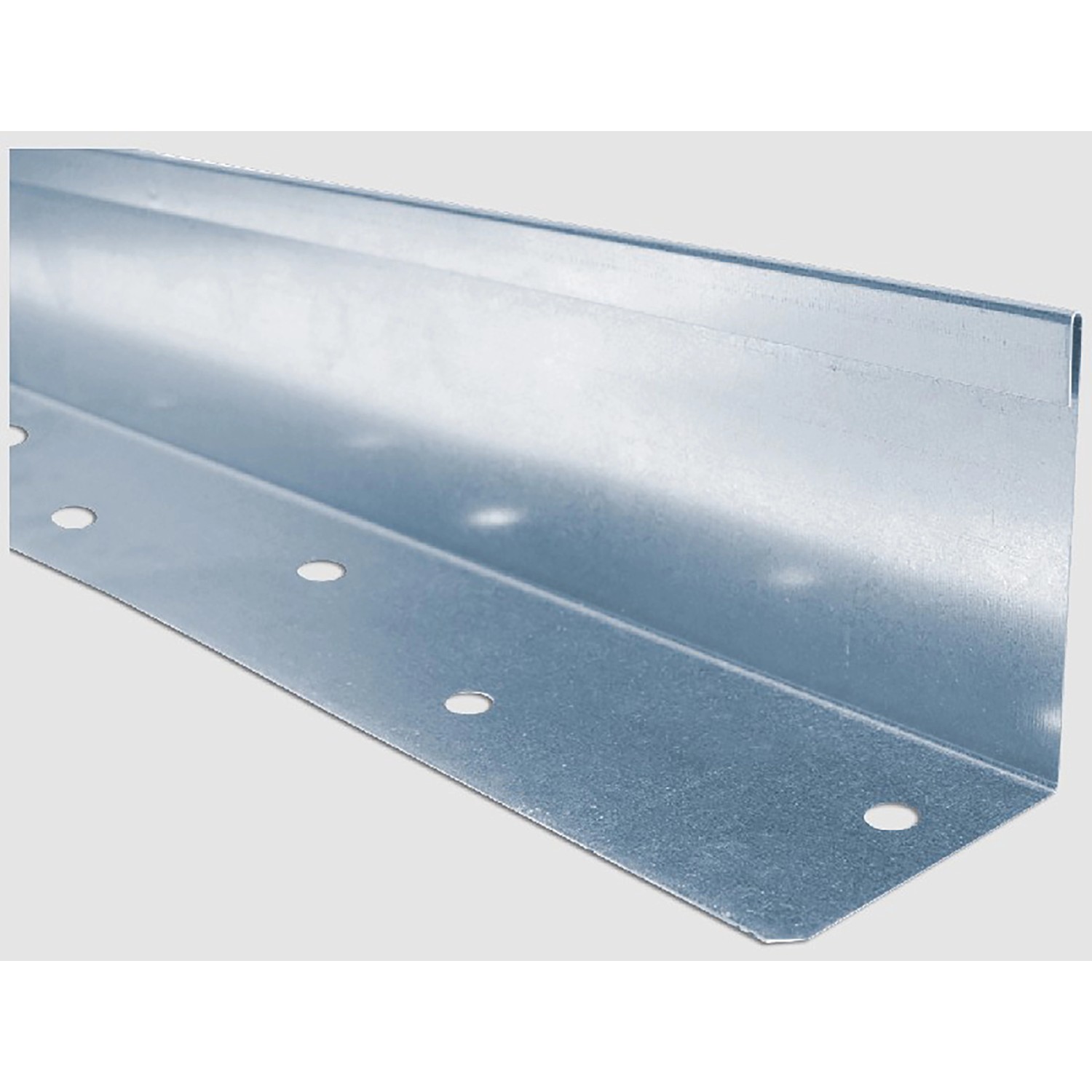 Scherf Rasenkante Gerade Light Grau Verzinkt 121 cm x 5 cm