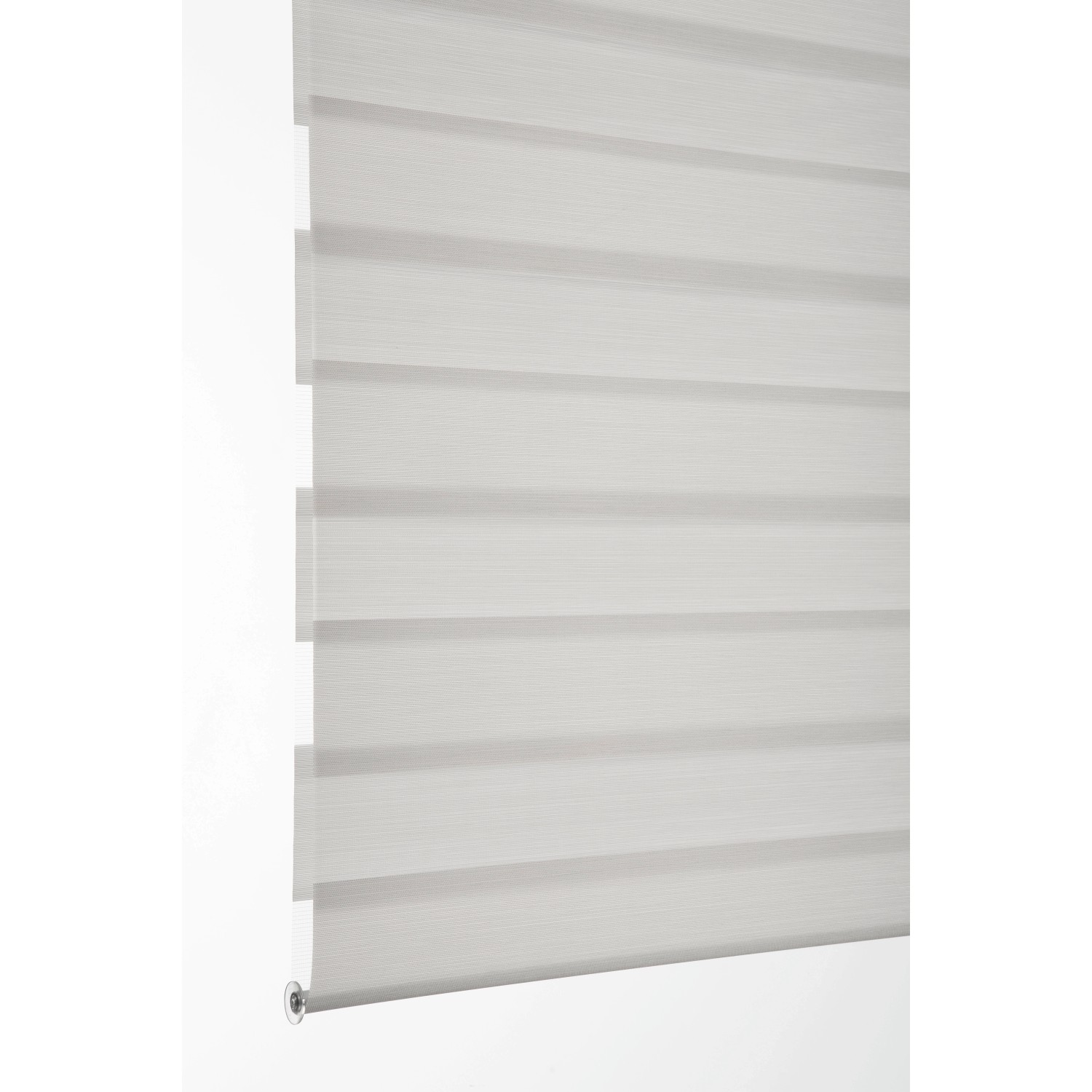 Schöner Wohnen Doppelrollo Tilda, 45x150 cm, hellbeige. Strukturstoff für variable Lichtdosierung.