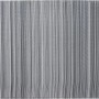 Grau-anthrazit melierter Outdoor-Teppich 180x120cm aus Polypropylen mit Streifenmuster.