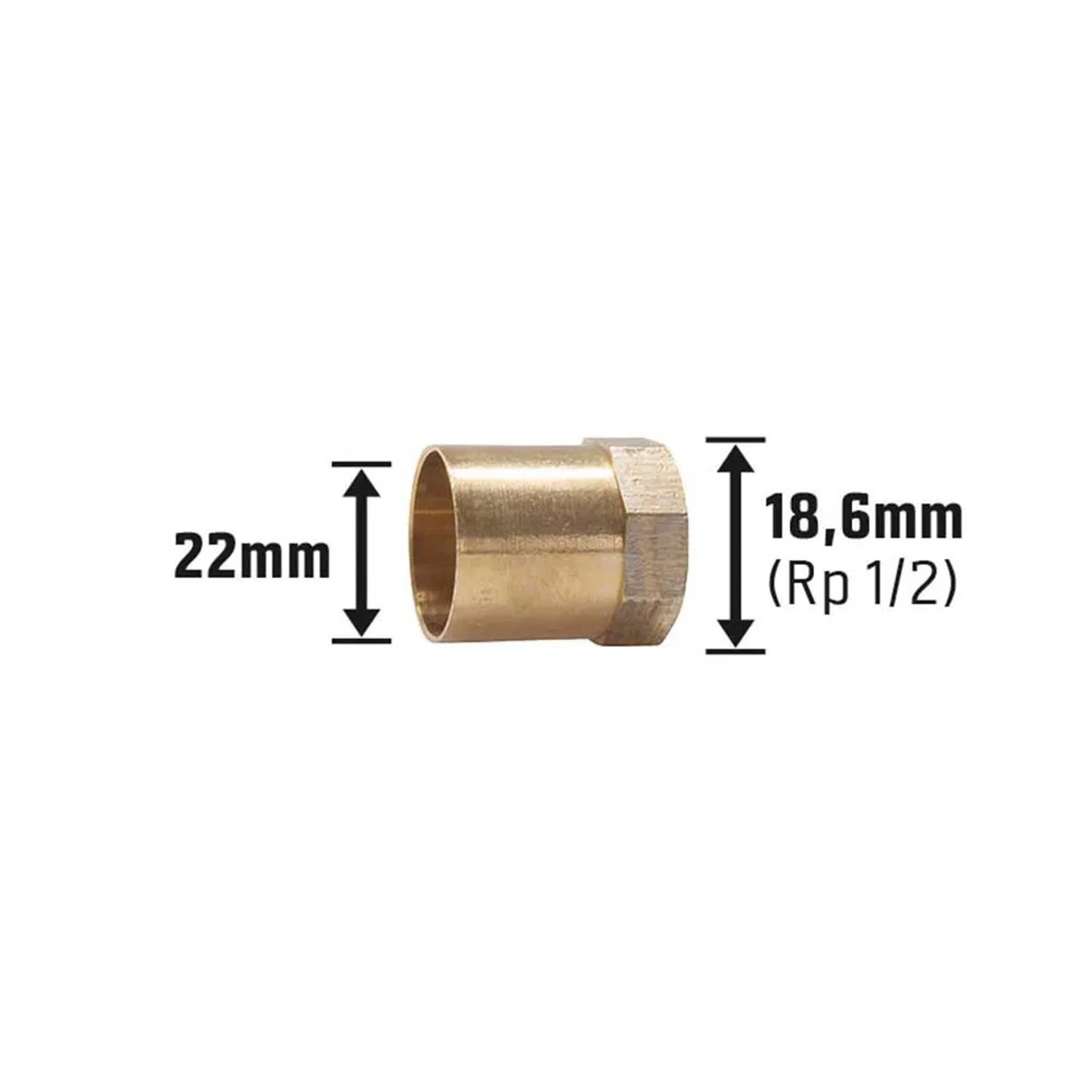 Löt-Übergangsmuffe 28 mm Rotguss kaufen bei OBI