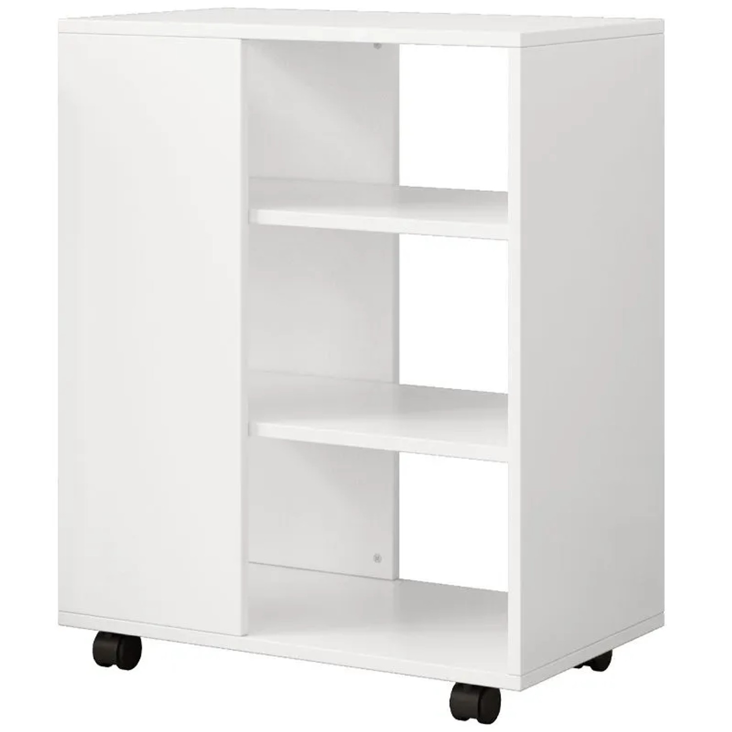 Rebiko Multifunktionaler Standschrank Regal Regal Moderner Druckertisch