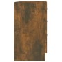 vidaXL Waschbeckenschrank in Räuchereiche (63x30x54 cm) aus Holzwerkstoff.