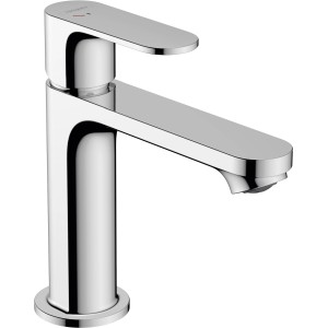Hansgrohe Rebris 110 Waschtischarmatur in Chrom mit Zugstangen-Ablaufgarnitur.