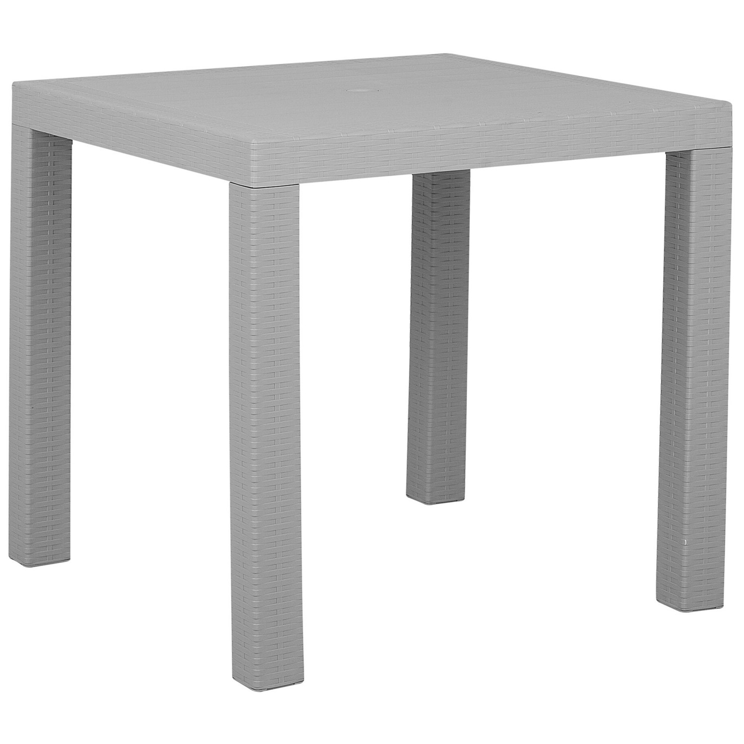 Beliani Gartentisch FOSSANO Hellgrau 80x80x76 günstig online kaufen