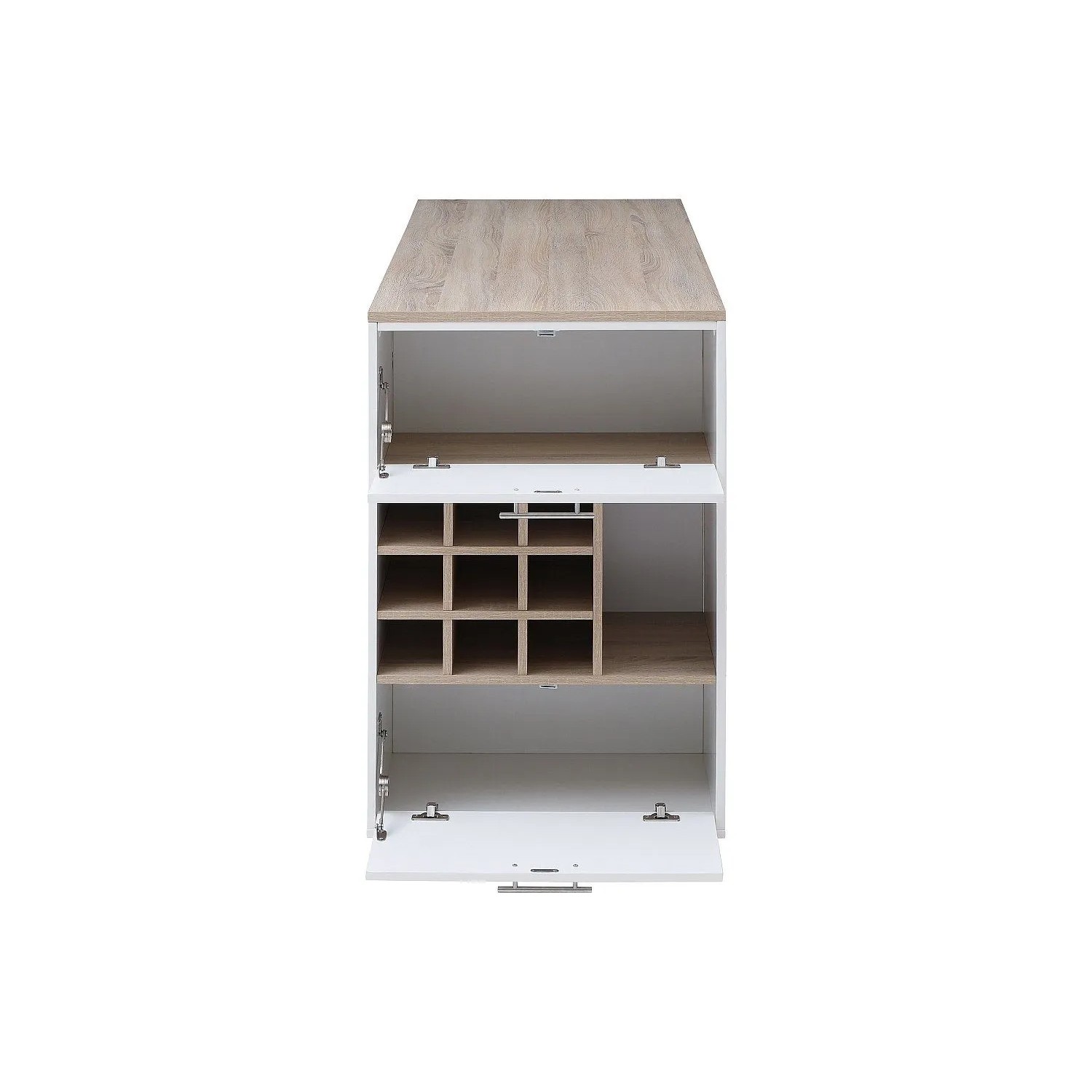 Vente-unique Barmöbel Anoski Naturfarben Hell  Weiß 150 cm_10