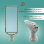 Canadian Spa Poolsauger Set Deluxe mit Schmutznetz und Bürstenaufsatz für Whirlpool und Pool.