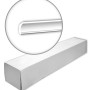 Verpackung der weißen PROFHOME Eckleisten, 20 Stuckleisten (40 m) im Set.