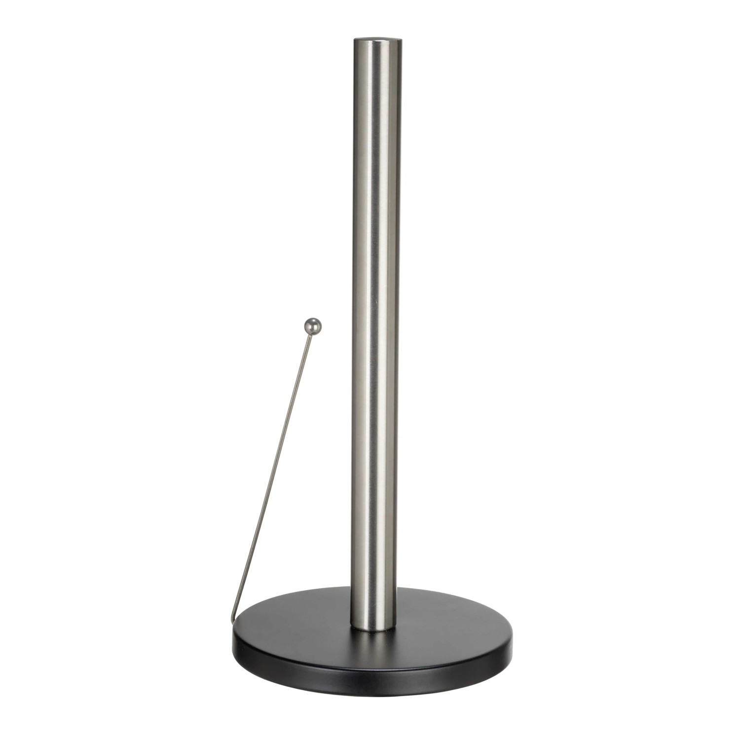 Schöner Wohnen Küchenrollenhalter Caitlyn Schwarz-Silber