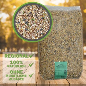 Sack MeineHennen Körnerfutter Vital Exzellent Plus 30kg für Hühner, Wachteln und Geflügel.