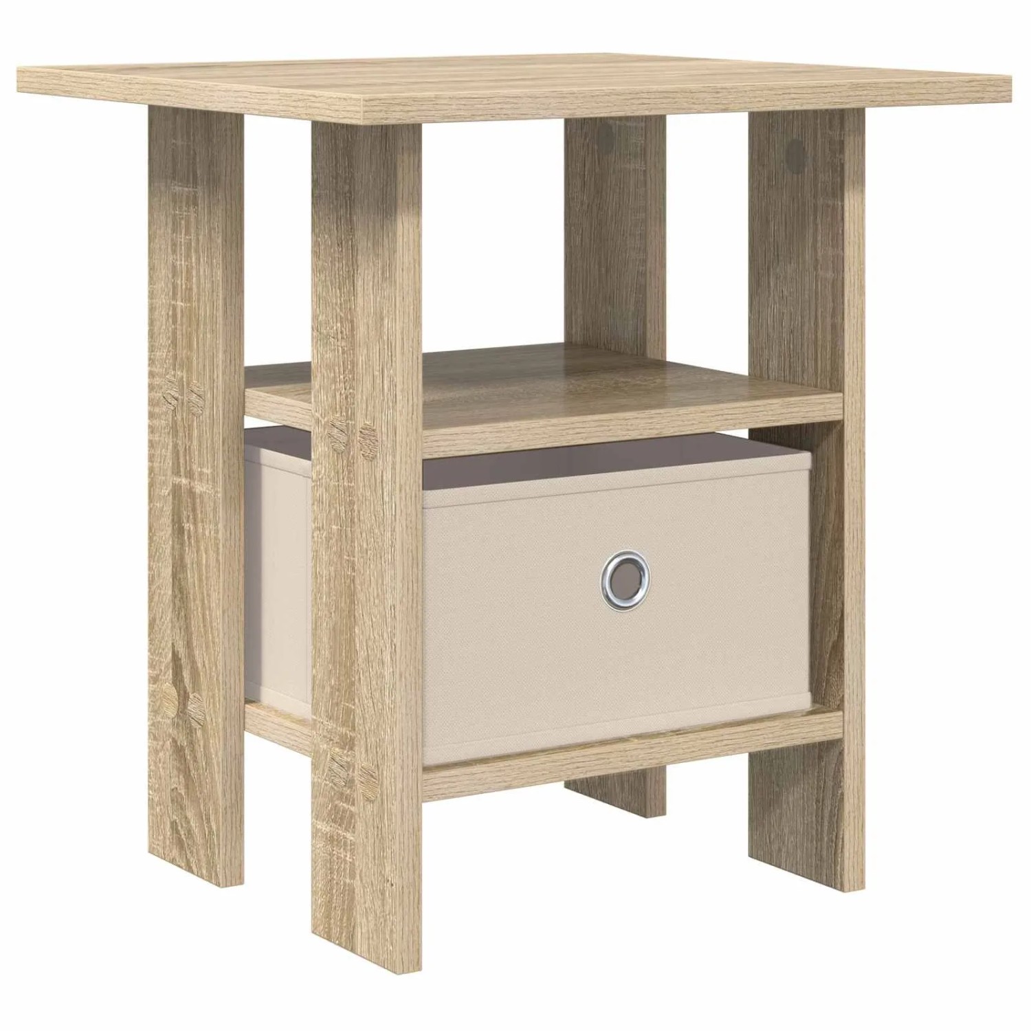 vidaXL Nachttisch Sonoma-Eiche 41 x 40 x 45 cm Holzwerkstoff 8000424