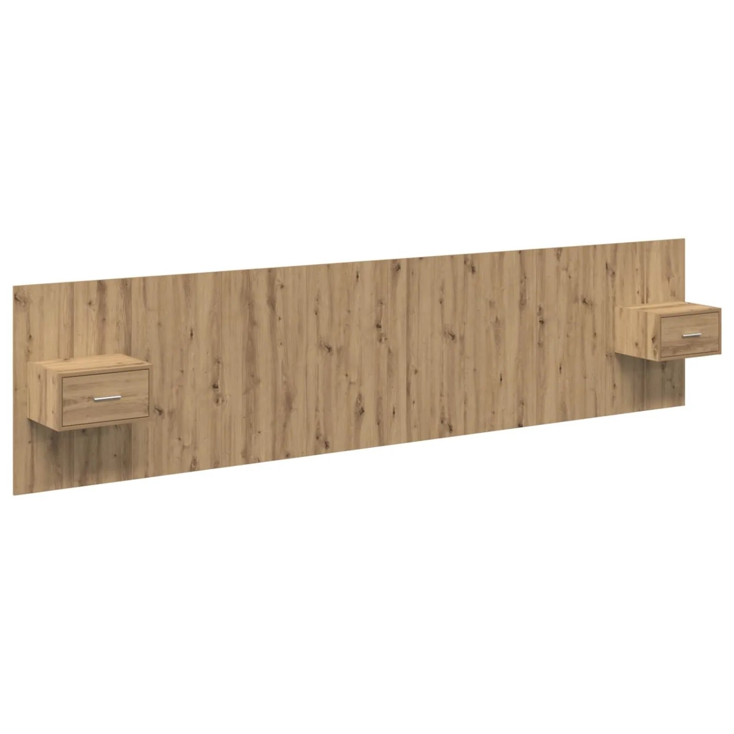 vidaXL Kopfteil mit Schrank 3 Stk Artisan-Eiche Holzwerkstoff 3415967 günstig online kaufen