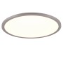 Titanfarbene Trio Deckenleuchte Yuma, Ø 40 cm, mit LED und Fernbedienung.