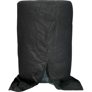 Felgenständer XXL mit schwarzer Vlieshülle für bis zu 4 Reifen. Reifenlagerung in Garage.