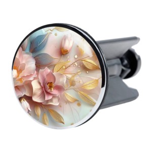 Sanilo Waschbeckenstöpsel Florentia mit floralem Design für alle Waschbecken.