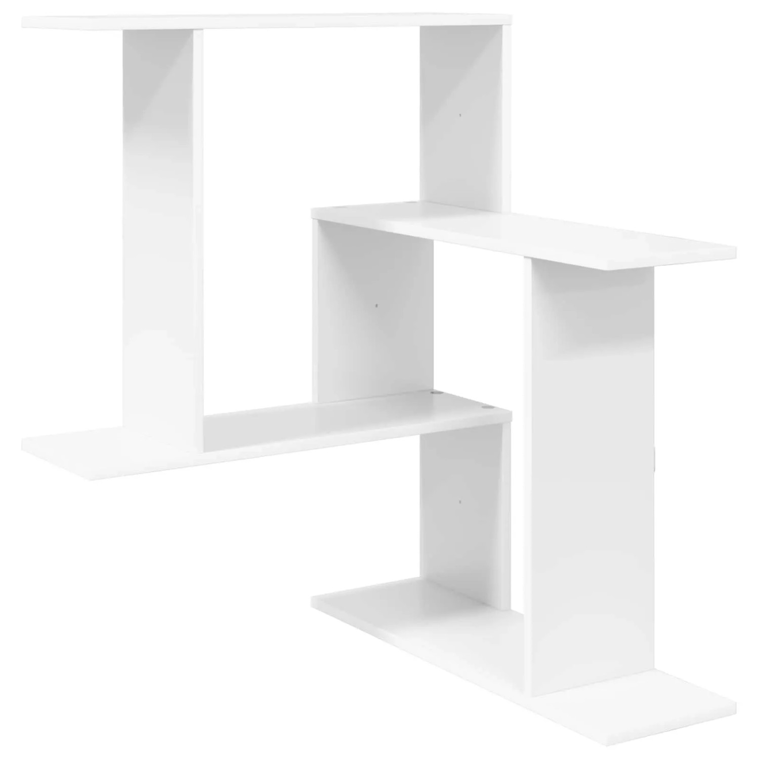 vidaXL Wandregal Weiß 67 x 67 x 87 cm Holzwerkstoff 8012220