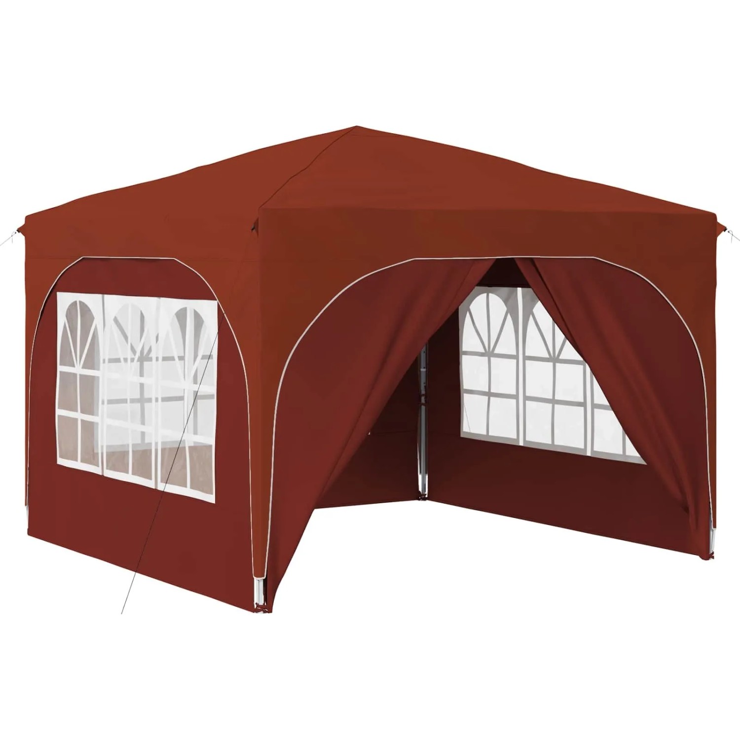 vidaXL Pop-Up Partyzelt 290 x 290 x 245 cm Terrakotta 42019875