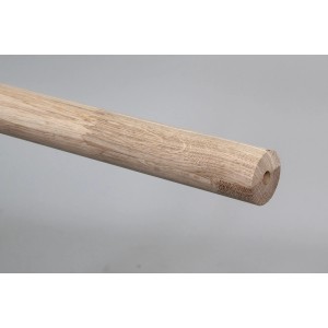 Massiver Eiche Handlauf (Ø 40mm, 1500mm) für Innen und Außen.