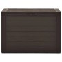 Braune VidaXL Gartenbox (78x44x55 cm) aus Polypropylen, ideal zur Aufbewahrung im Garten.