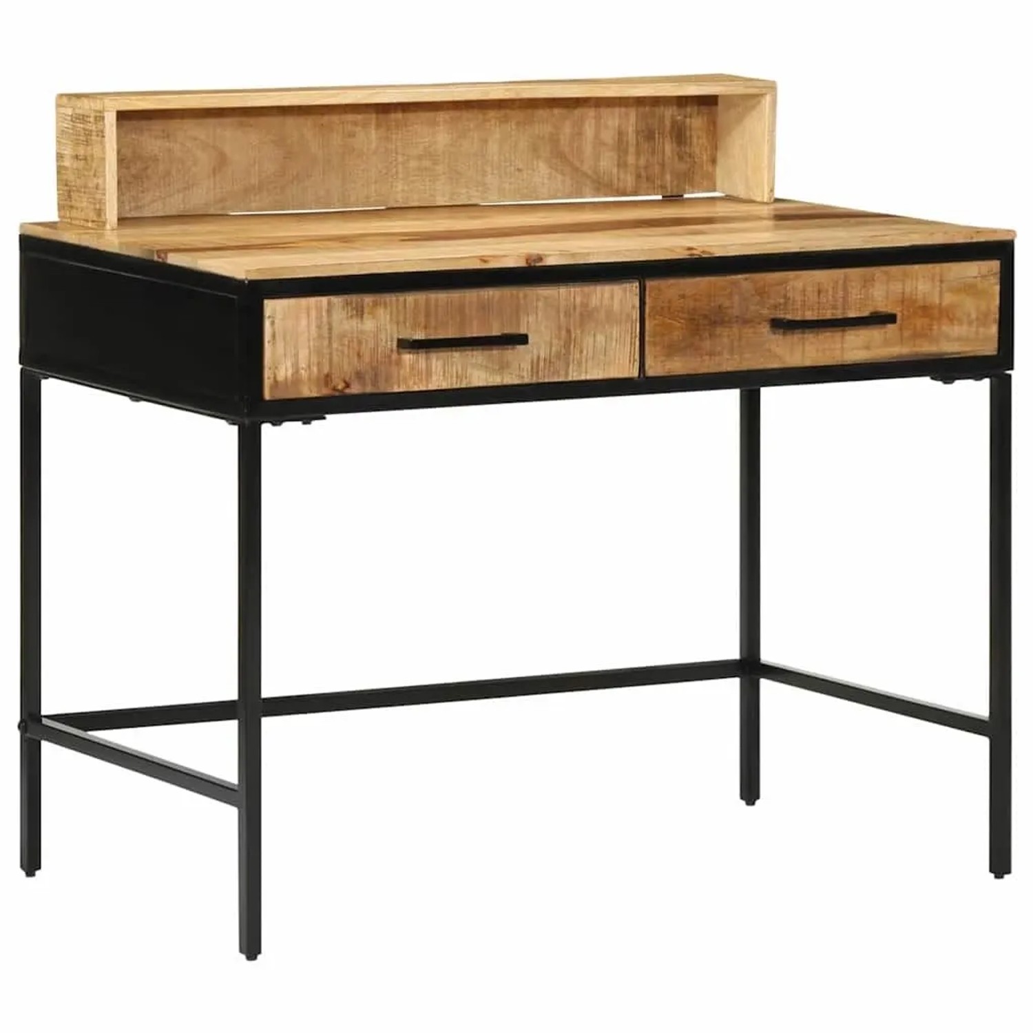 vidaXL Konsolentisch mit Schubladen Braun 100 x 55 x 89,5 cm 374103