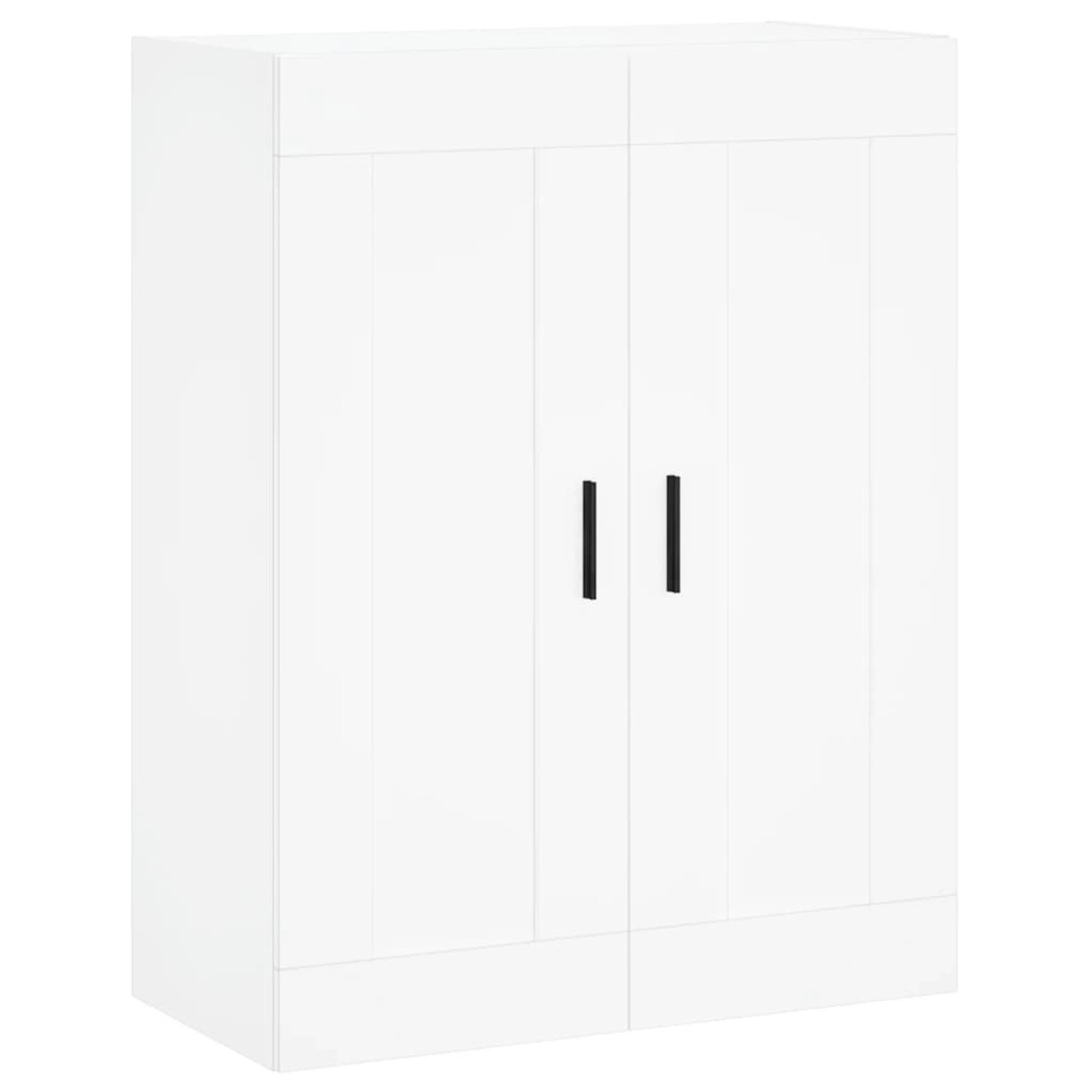 vidaXL Wandschrank Weiß 69,5x34x90 cm Holzwerkstoff 830396 günstig online kaufen