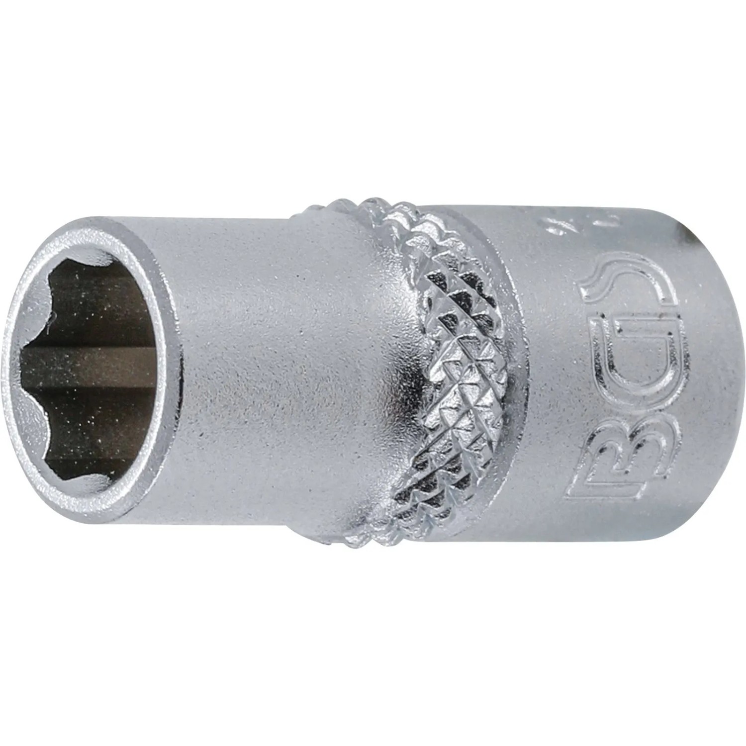 BGS Steckschlüssel Einsatz Super Lock Antrieb Innenvierkant 6 3 Mm  1 4 Zoll  SW 7 Mm 2347