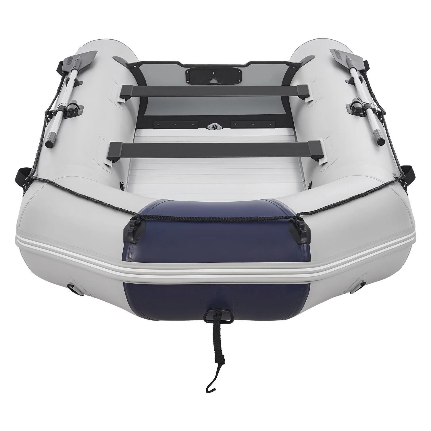 ArtSport Schlauchboot Paddelboot Grau mit Aluboden  3,80m_4