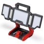 Einhell Akku-Lampe TP-CL 18/3000 Li-Solo: LED-Baustrahler mit Tragegriff und schwenkbaren Leuchtpaneelen.