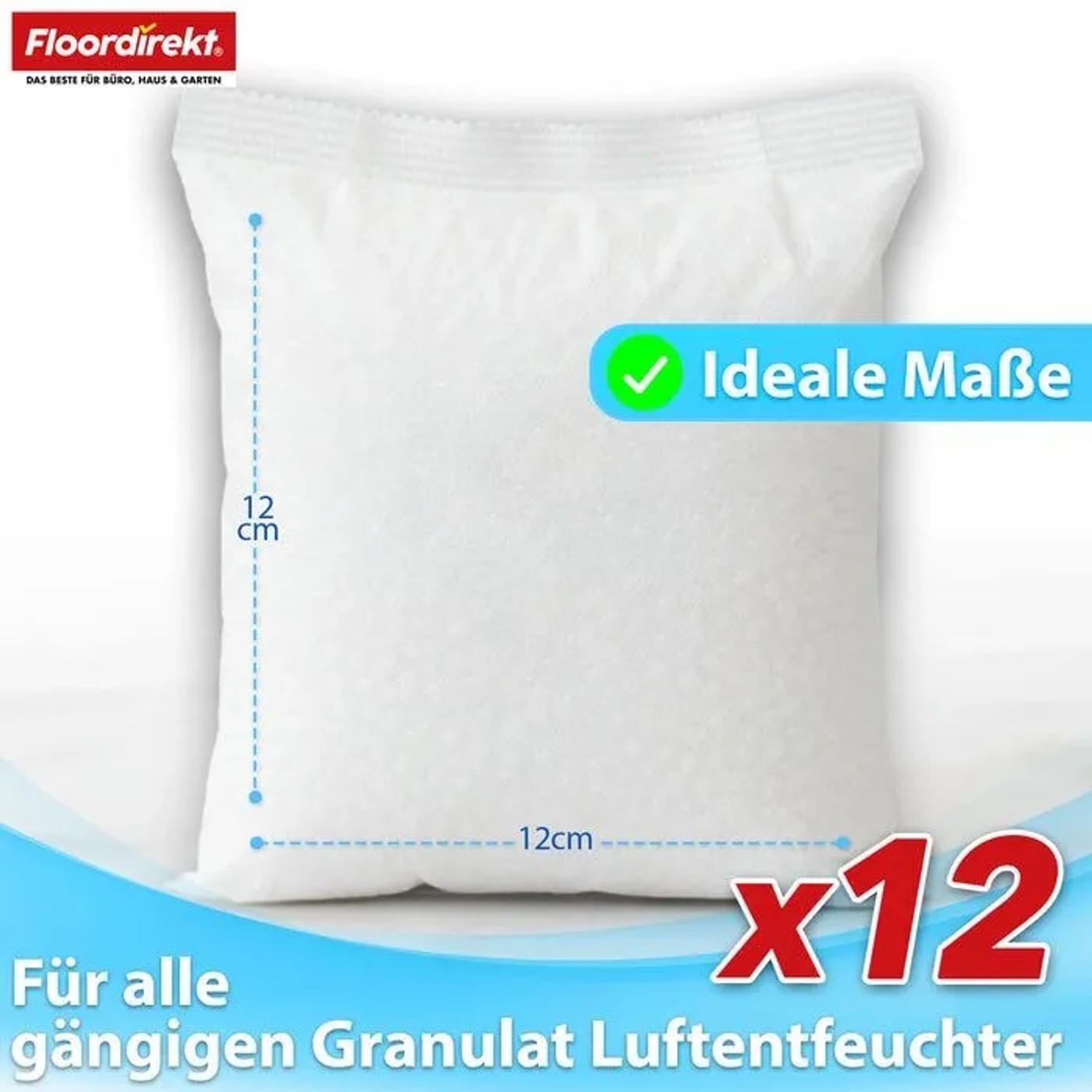 KARAT Luftentfeuchter Nachfüllpack 12er-Set Habo Raumentfeuchter Nachfüllbeutel_2