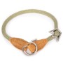 Grünes Rudelkönig Zugstopphalsband für Hunde aus Nylon, verstellbar, Größe 4.