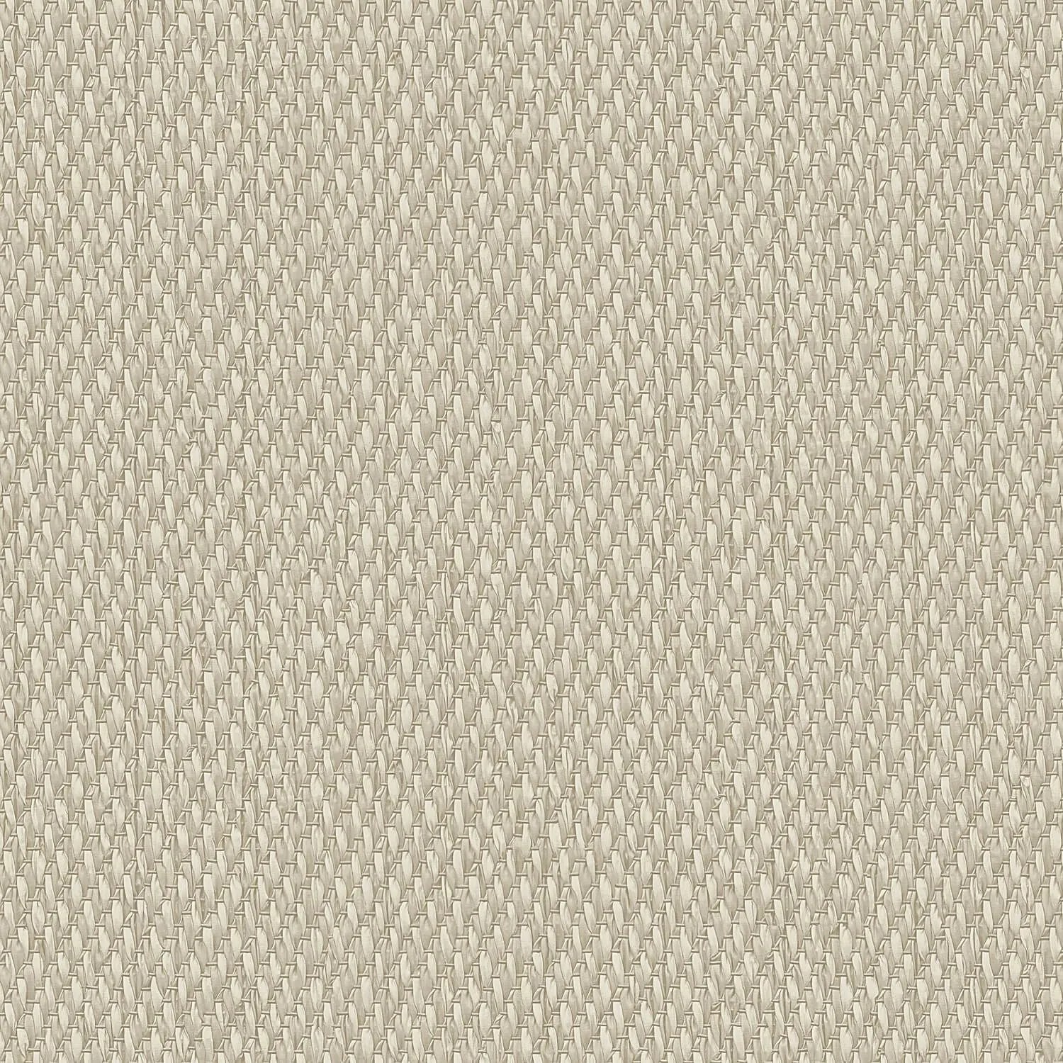 PROFHOME Lc522503-Di Struktur Tapete Uni Grau Perl-Weiß Beige-Grau 0,53 m x 10,05 m  5,33 m2