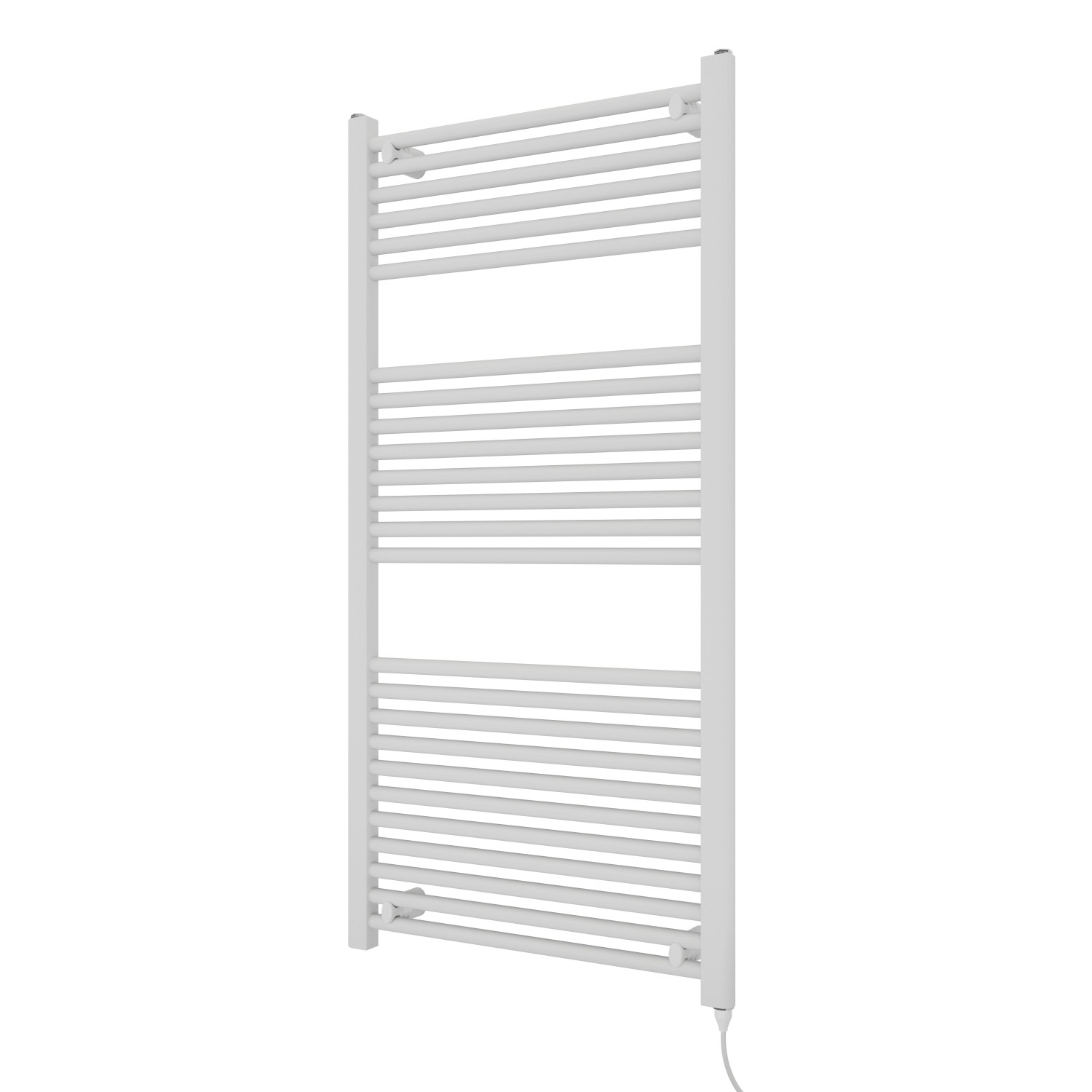 Azur Elektrischer Handtuchwärmer Kitty 120 x 60 cm 600 W Typ 1 Weiß günstig online kaufen