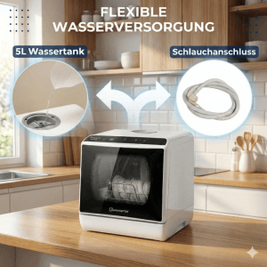 Sommertal Autark Tischspülmaschine SP5 Dual