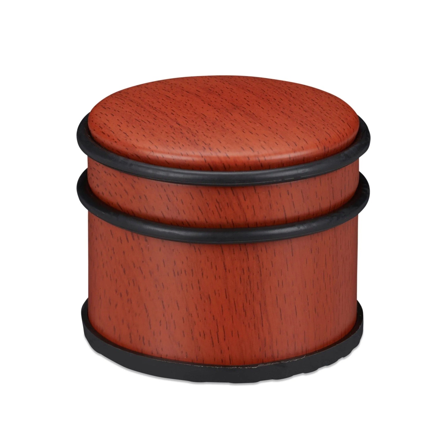 Relaxdays Türstopper Edelstahl Rotbraun Schwer Rutschfest 8 cm x 9,5 cm 1,2 kg