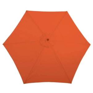 MCW Sonnenschirm  Lissabon Ø 3m Terracotta