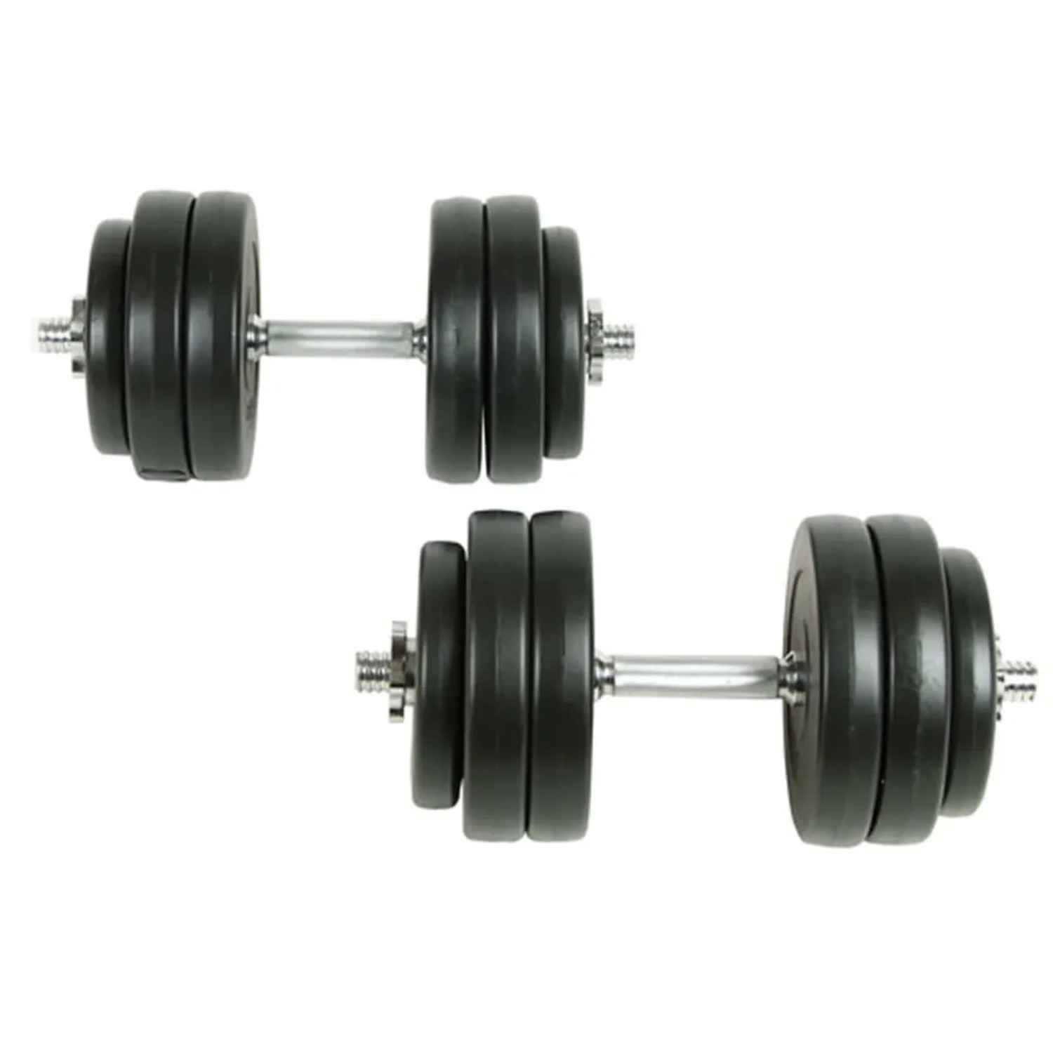 vidaXL Hantel Set 30 kg 90235